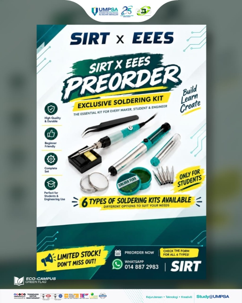 SIRT X EEES Soldering Kit Poster
